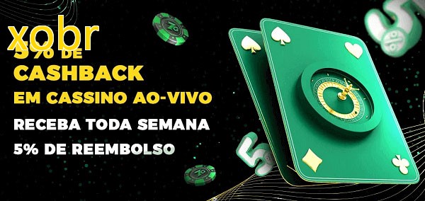 Promoções do cassino ao Vivo xobr